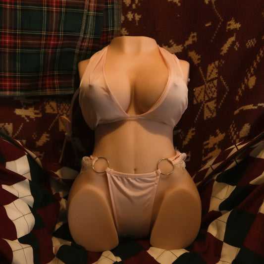 Evolova BBW sex doll featuring thick curves, plush body, and realistic silicone texture for plus-size lovers