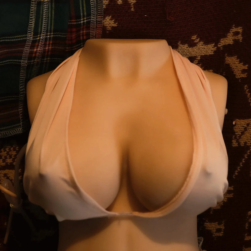 Big boob sex doll by Evolova with realistic curves and premium TPE material for lifelike adult experience