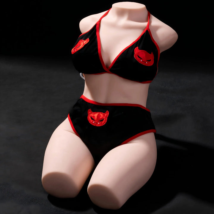 Mia 1.0 35.27LB Big Ass Manual TPE Sex Doll Torso with Jelly Breasts product gallery image 16