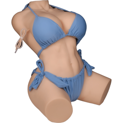 Kim: 38.58LB Life-Size Belle Delphine Sex Doll – BBW-Style Torso with Intense Vibration and Suction