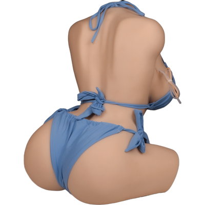 Kim: 38.58LB Life-Size Belle Delphine Sex Doll – BBW-Style Torso with Intense Vibration and Suction
