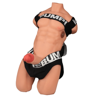 Blake: 19.06LB TPE Sex Doll Torso with Lifelike Feel & Pulsating Function