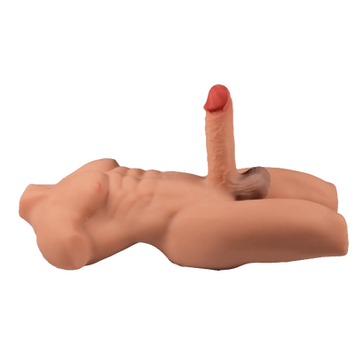 Blake: 19.06LB TPE Sex Doll Torso with Lifelike Feel & Pulsating Function