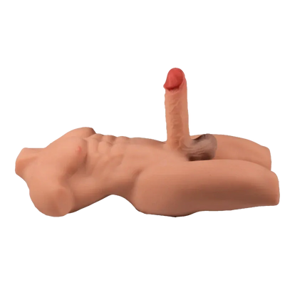 Blake: 19.06LB TPE Sex Doll Torso with Lifelike Feel & Pulsating Function