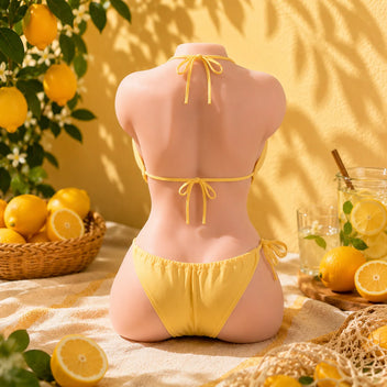 Kim: 38.58LB Life-Size Belle Delphine Sex Doll – BBW-Style Torso with Intense Vibration and Suction