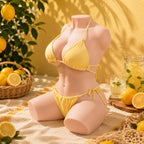 Kim: 38.58LB Life-Size Belle Delphine Sex Doll – BBW-Style Torso with Intense Vibration and Suction