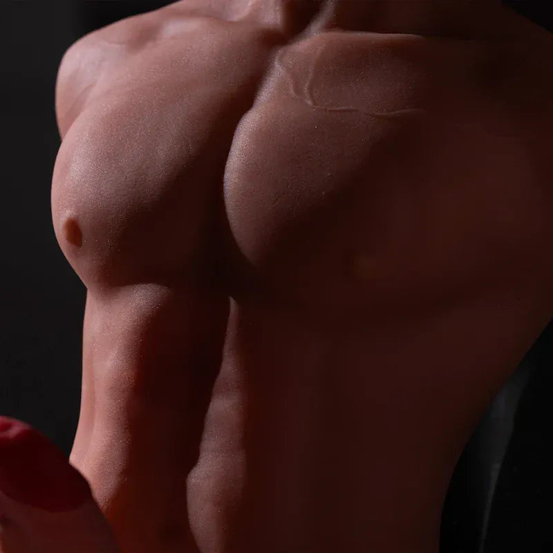 Bliss: 17.63LB Ultra-Realistic Male Sex Doll with Pulsating Function for Intense Pleasure