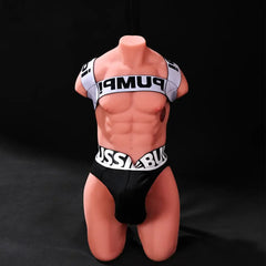 Blake: 19.06LB TPE Sex Doll Torso with Lifelike Feel & Pulsating Function