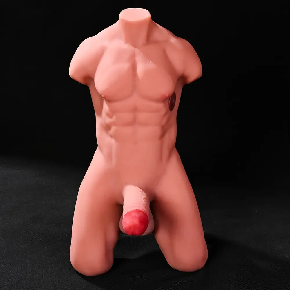 Blake: 19.06LB TPE Sex Doll Torso with Lifelike Feel & Pulsating Function