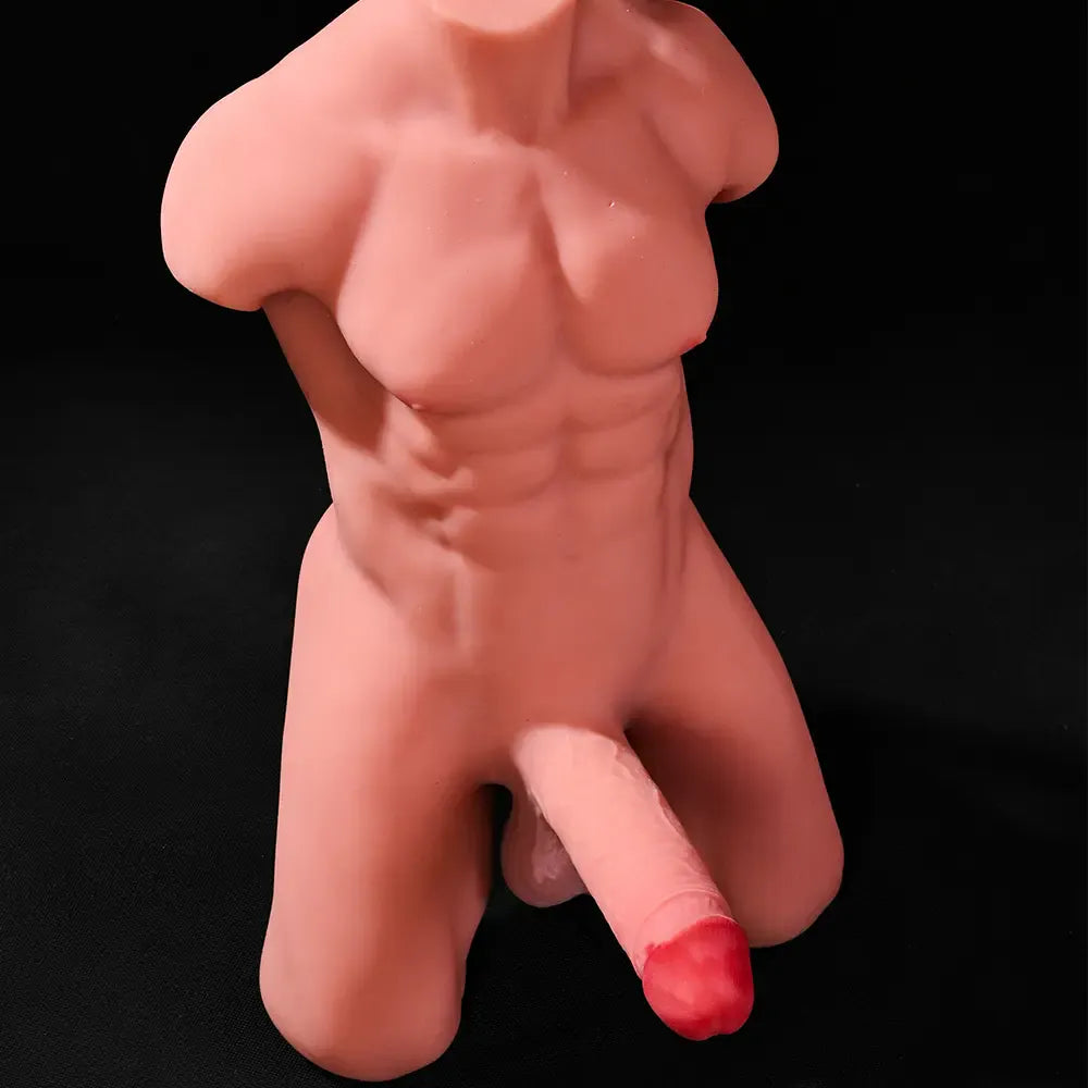 Blake: 19.06LB TPE Sex Doll Torso with Lifelike Feel & Pulsating Function