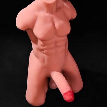 Blake: 19.06LB TPE Sex Doll Torso with Lifelike Feel & Pulsating Function