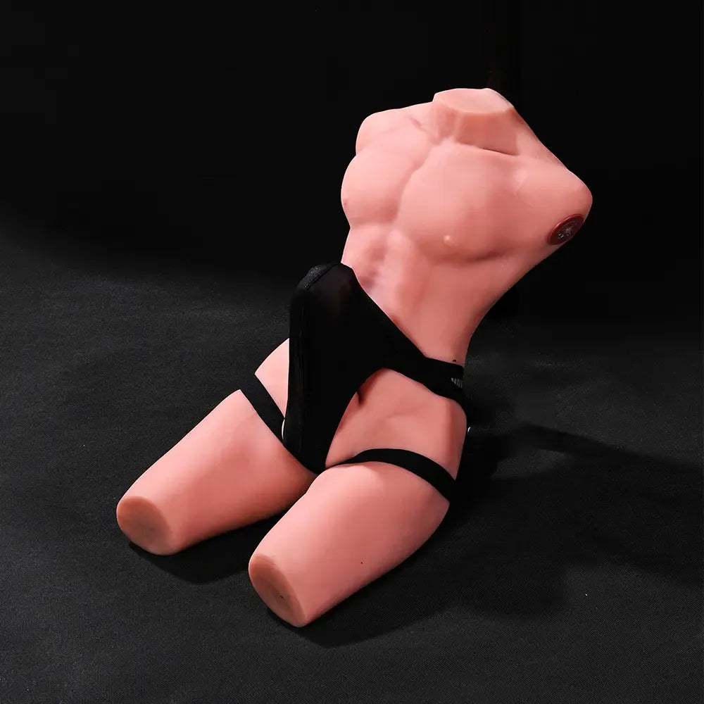 Bliss: 17.63LB Ultra-Realistic Male Sex Doll with Pulsating Function for Intense Pleasure
