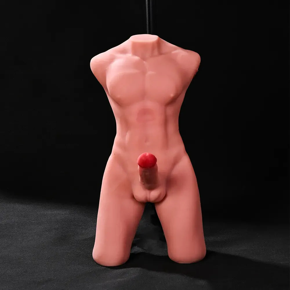 Bliss: 17.63LB Ultra-Realistic Male Sex Doll with Pulsating Function for Intense Pleasure