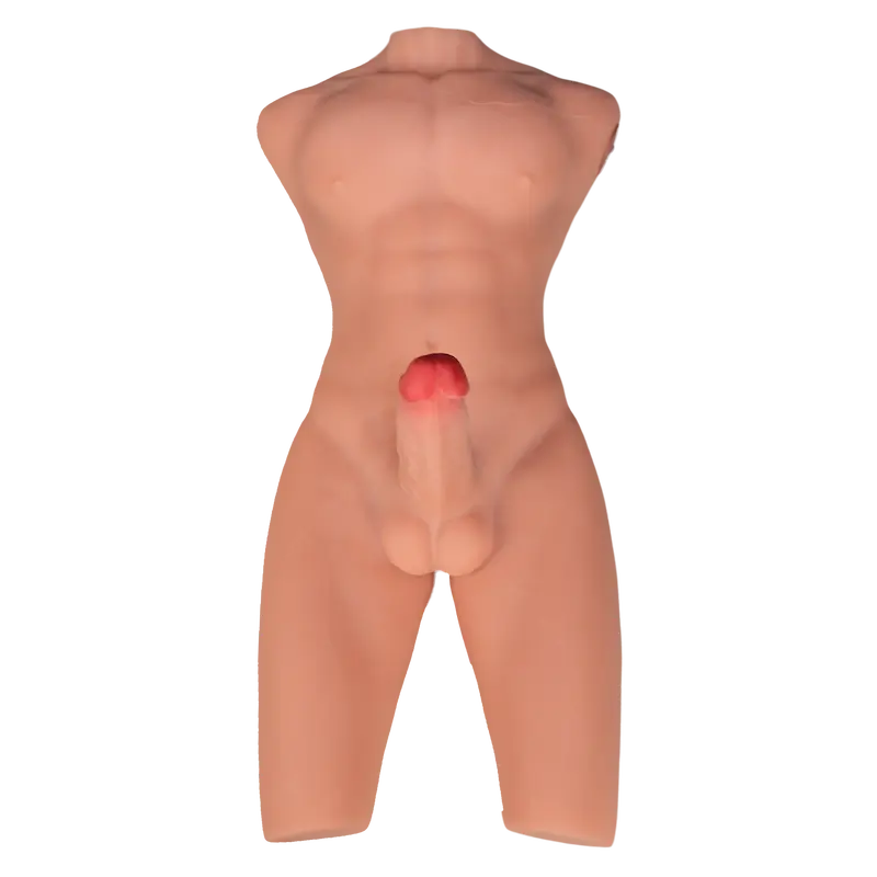 Bliss: 17.63LB Ultra-Realistic Male Sex Doll with Pulsating Function for Intense Pleasure