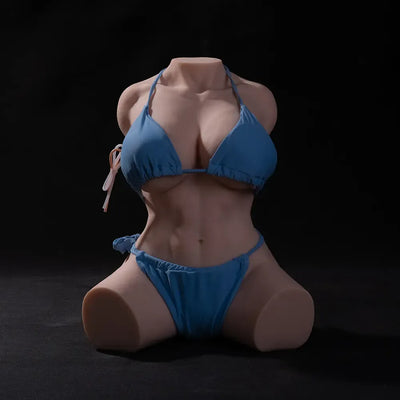 Kim: 38.58LB Life-Size Belle Delphine Sex Doll – BBW-Style Torso with Intense Vibration and Suction