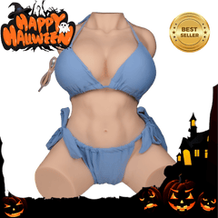 Kim: 38.58LB Life-Size Belle Delphine Sex Doll – BBW-Style Torso with Intense Vibration and Suction