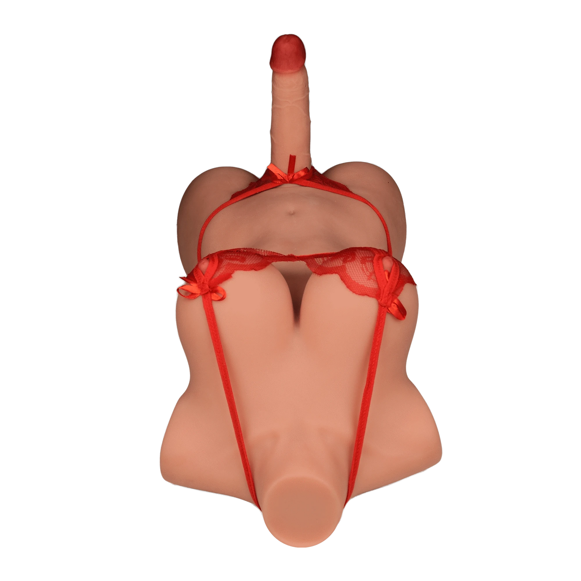 realistic tpe torso sex doll doggy style