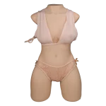 Evolova curvy sex doll with realistic body curves and soft silicone skin